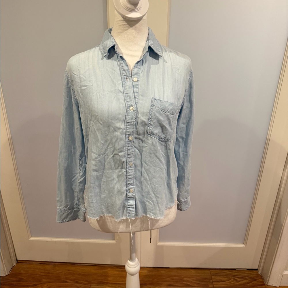 Rails Sky Blue Shirt